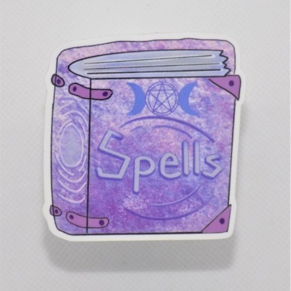 Spell Book Sticker / Witch Stickers / Magic - Picture 2 of 3